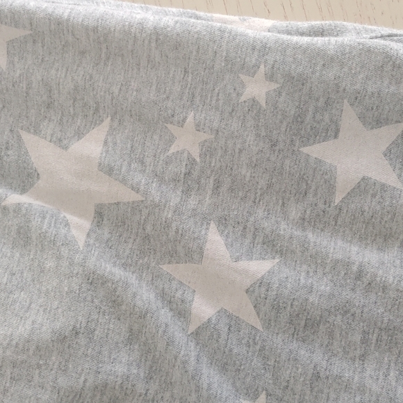 Grey Star Print Joggers - Picture 2 of 8